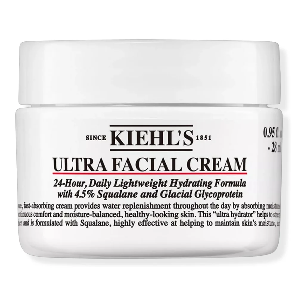 New Kiehl's Ultra Facial Cream Squalene .95 Oz .28 mL